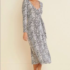 Good American Runaround Wrap Dress-NWT